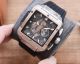 Japan Grade Hublot new Square Bang Unico Titanium Watches Rose Gold Case 42mm (3)_th.JPG